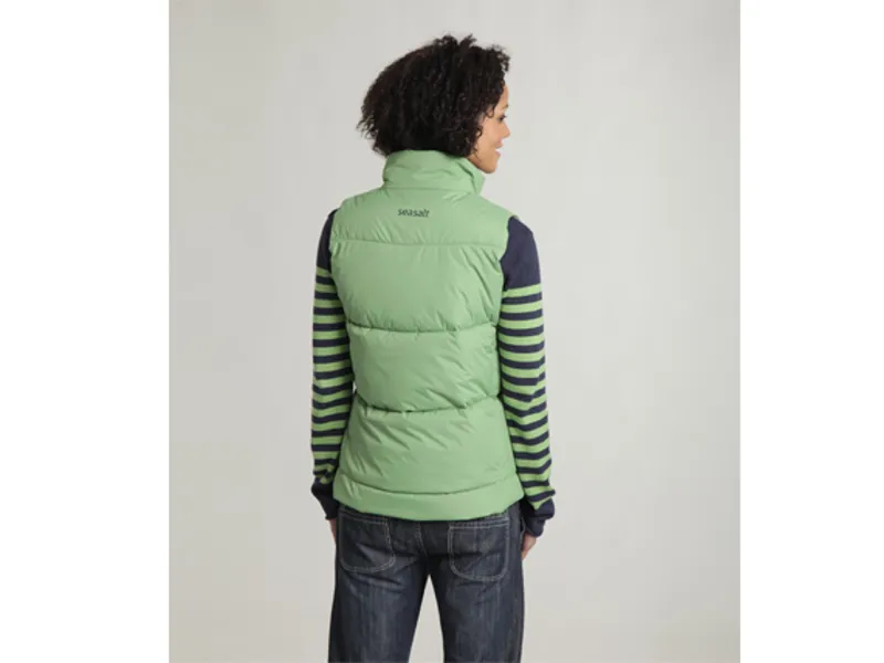 Seasalt Womens Jessie Gilet - Moss-1